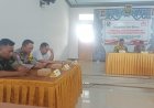 Guna Memastikan Musyawarah Berjalan Aman, Babinsa Posramil Ngariboyo Hadiri Musdes khusus Dukungan Pengembalian pinjaman KDKMP di Sasana Budaya Desa Bangsri