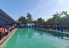 Asah Ketangkasan di Air, Saka Wira Kartika Latih Anggotanya dalam Materi Renang Dasar