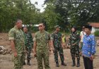 Dandim 0804/Magetan Bersama Danrem 081/DSJ Tinjau Lokasi Pembangunan Koperasi Desa/Kelurahan Merah Putih
