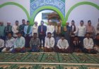 Anggota Koramil 0804/11 Takeran Bersama MUI Takeran Laksanakan Sholat Malam   