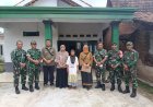 Danramil 0804/13 Bendo Dampingi Kunjungan Monitoring Evaluasi ( Monev) Rutilahu dari Bakesbangpol Provinsi Jawa Timur