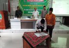 Danpos Karas Koramil 07/Karangrejo Peltu Funindiyanto  Hadiri Musdes (APBDes) Di Balai Ds. Ginuk Kec. Karas Kab. Magetan