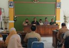 Menjalin Sinergitas Bersama Jajaran Forkopimca Danramil 0804/05 Poncol Menghadiri Giat Rakor