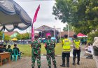 Babinsa Koramil 0804/07 Karangrejo Laksanakan Pengamanan Konser Musik SMAN 1 Karas Bersama Polsek Setempat   