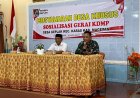 Danramil 0804/07 Karangrejo Laksanakan Sosialisasi Percepatan Pembangunan Koperasi Merah Putih