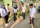 Aksi Nyata HBP ke-62, Rutan Magetan Gelar Bersih-Bersih Lingkungan